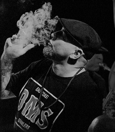 Uncle Jimmy Gestapo of Murphy’s Law at the one and only St Vitus Bar in Brooklyn, NY on October 14th 2013