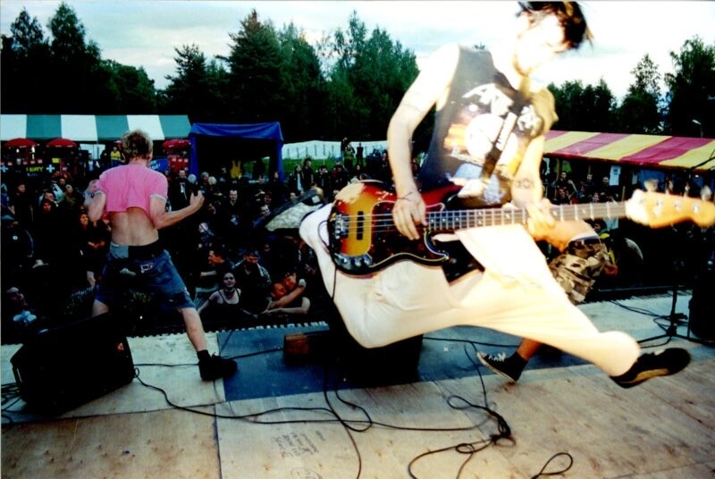 Tommi Forsstrom on stage